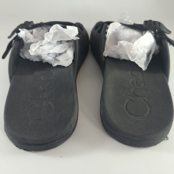 Chaco Chillos Slide Men\'s Comfort Sport Sandals, Size 8, Black main image 5